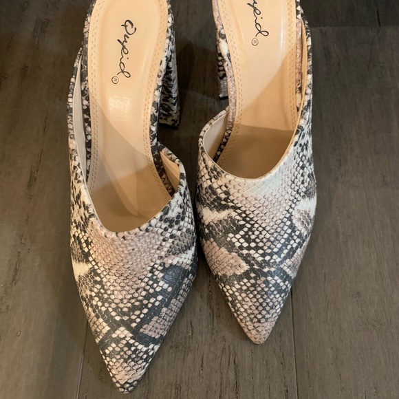 Shoes - Snake Skin Heels